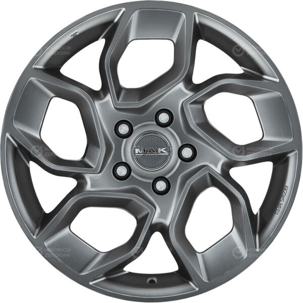 Колесный диск MAK Express 7xR17 5x130 ET66 DIA89.1 темно-серый