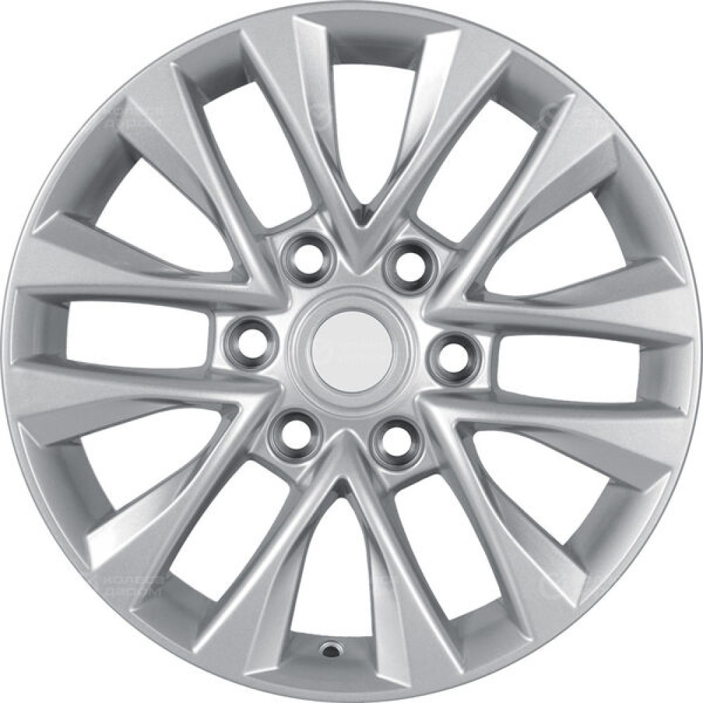 Колесный диск Replay TY184 7.5xR18 6x139.7 ET25 DIA106.1 серебристый