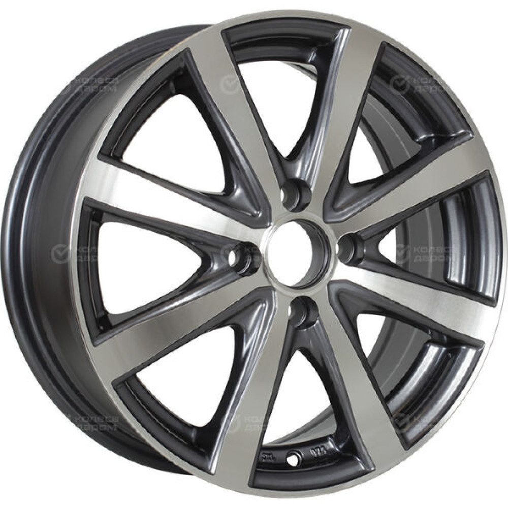 Колесный диск Replay FD127 6.5xR16 4x108 ET41.5 DIA63.3 насыщенный темно-серый полностью полированный