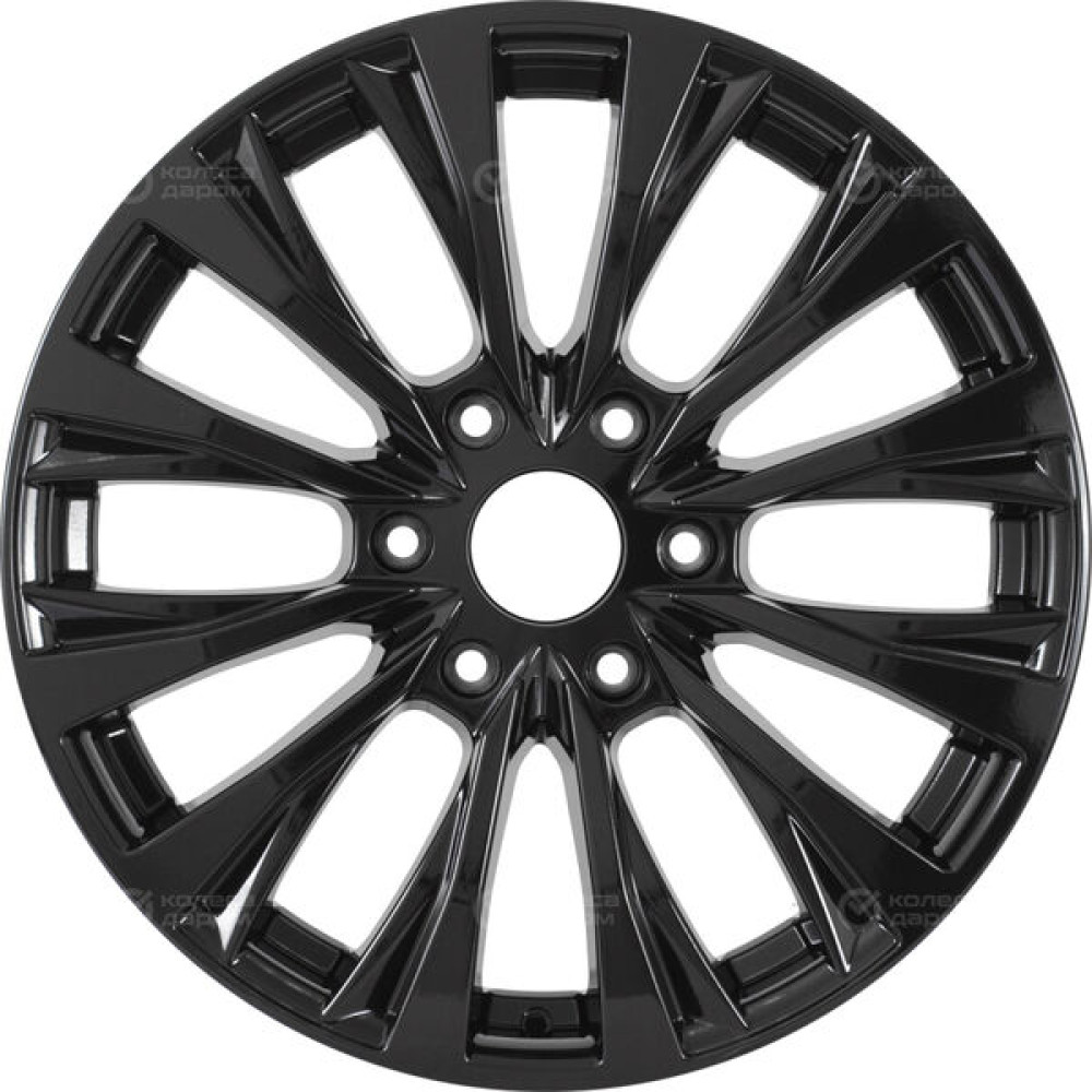 Колесный диск RST R109 7.5xR19 6x139.7 ET25 DIA106.1 черный глянцевый