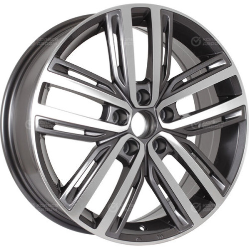 Колесный диск Replay JC1 7xR18 5x114.3 ET35 DIA67.1 насыщенный темно-серый полностью полированный