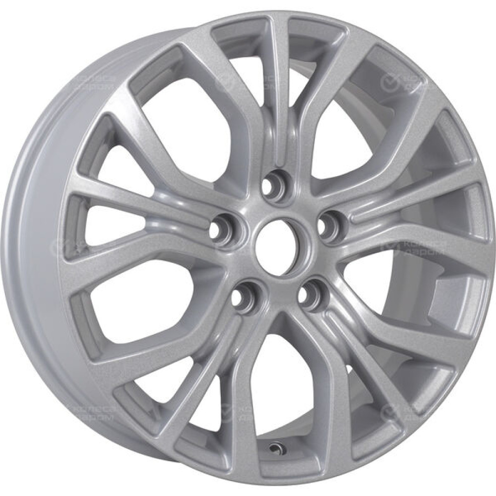 Колесный диск KHOMEN KHW1608 (ZV16_Optima) 6.5xR16 5x114.3 ET41 DIA67.1 серебристый