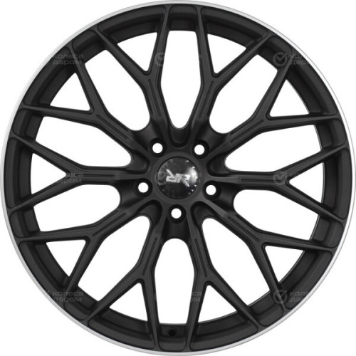 Колесный диск Race Ready CSSYA5647 8xR18 5x108 ET33 DIA60.1 черный матовый с полированным ободом