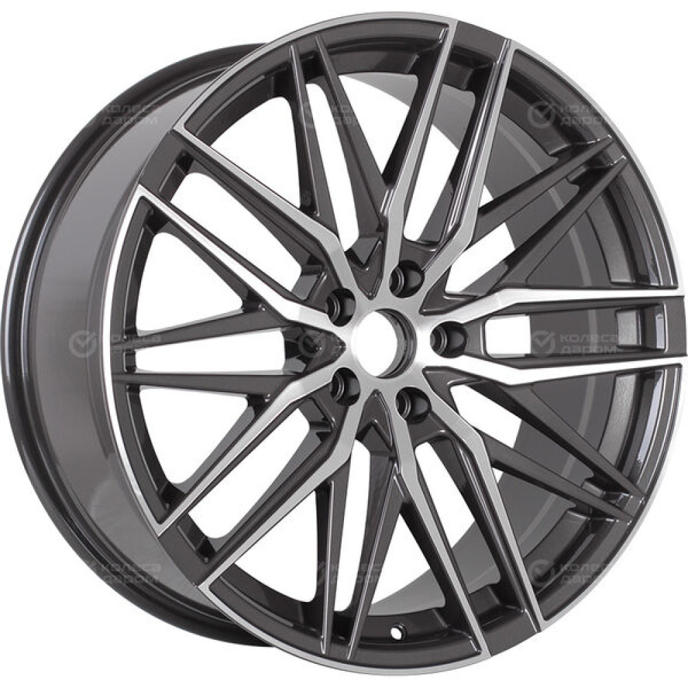 Колесный диск Replay LX186 8.5xR20 5x114.3 ET30 DIA60.1 насыщенный темно-серый полностью полированный