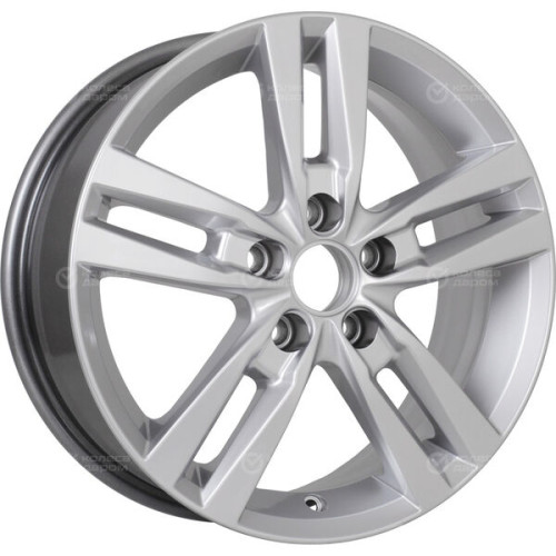Колесный диск КиК Rassvet 6.5xR16 5x105 ET38 DIA56.6 насыщенный темно-серебристый цвет