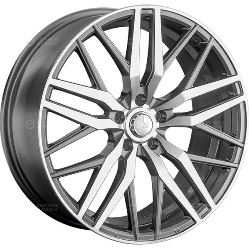 Колесный диск LS LS 1323 8.5xR20 5x114.3 ET40 DIA67.1 насыщенный темно-серый полностью полированный