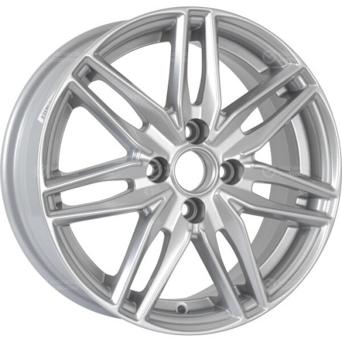 Колесный диск KDW KD1570 6xR15 4x100 ET39 DIA67.1 серебристый