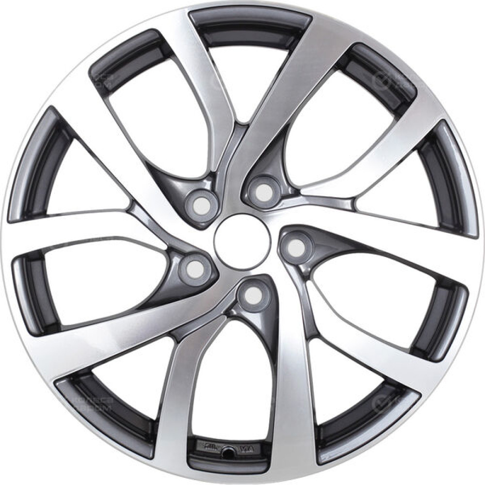 Колесный диск Replay TY317 7xR18 5x114.3 ET35 DIA60.1 насыщенный темно-серый полностью полированный