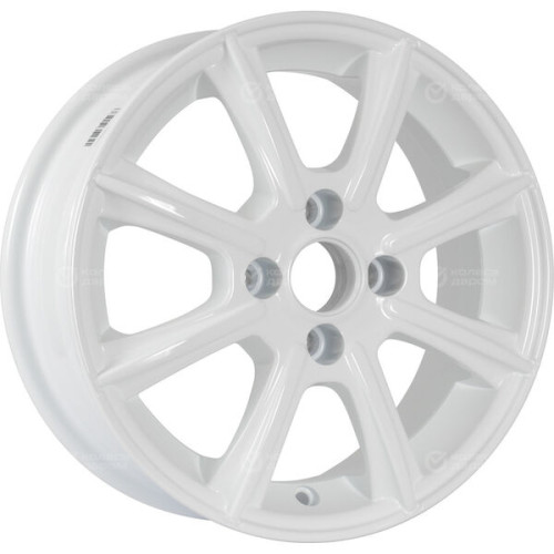 Колесный диск СКАД Монако 5.5xR14 4x100 ET43 DIA67.1 белый