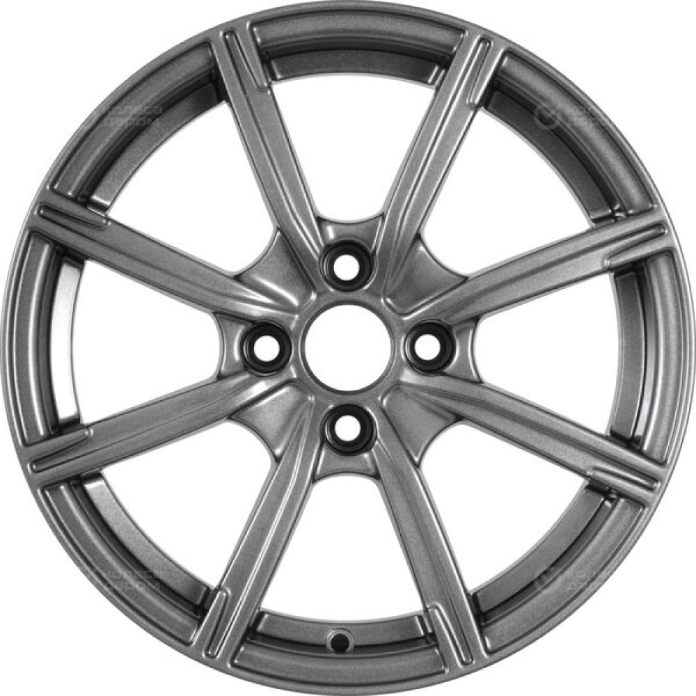 Колесный диск iFree Uno Калибр 6xR15 4x100 ET38 DIA67.1 насыщенный тёмно-серебристый