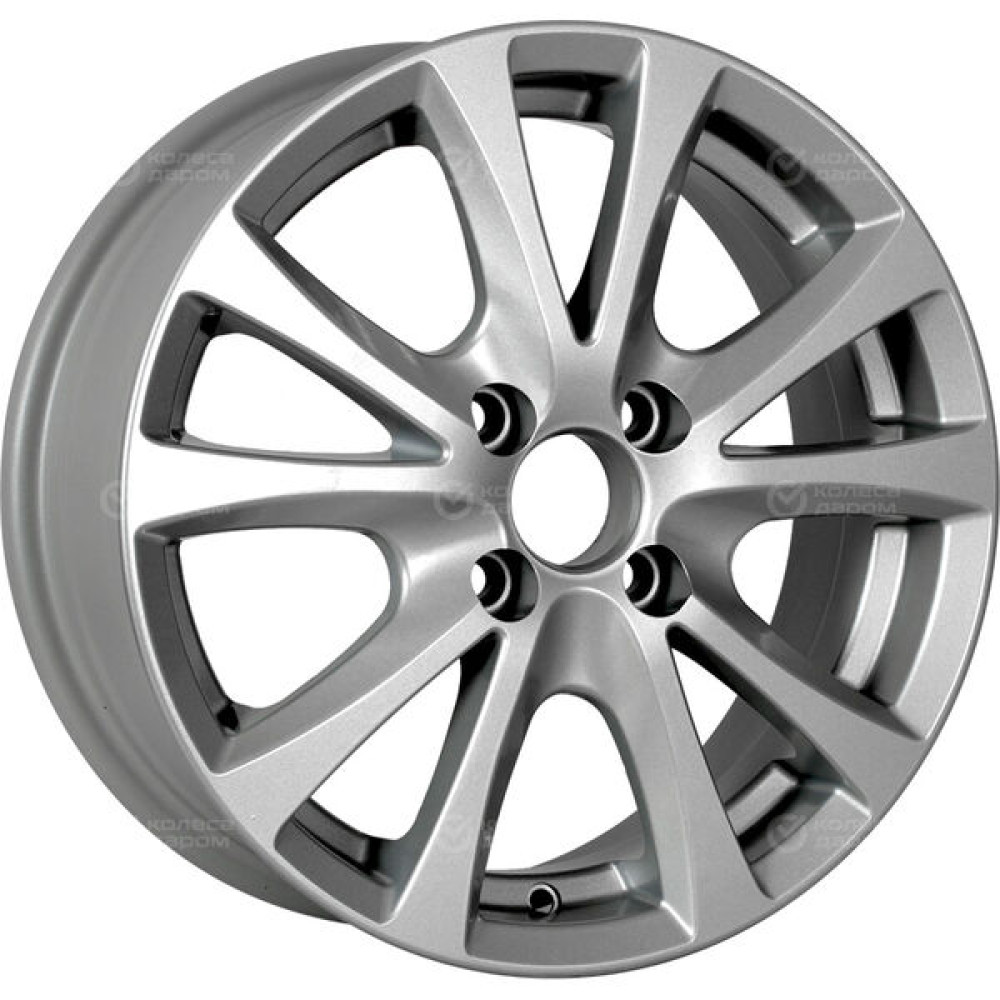 Колесный диск NEO 509 6xR15 4x100 ET49 DIA60.1 насыщенный серебристый