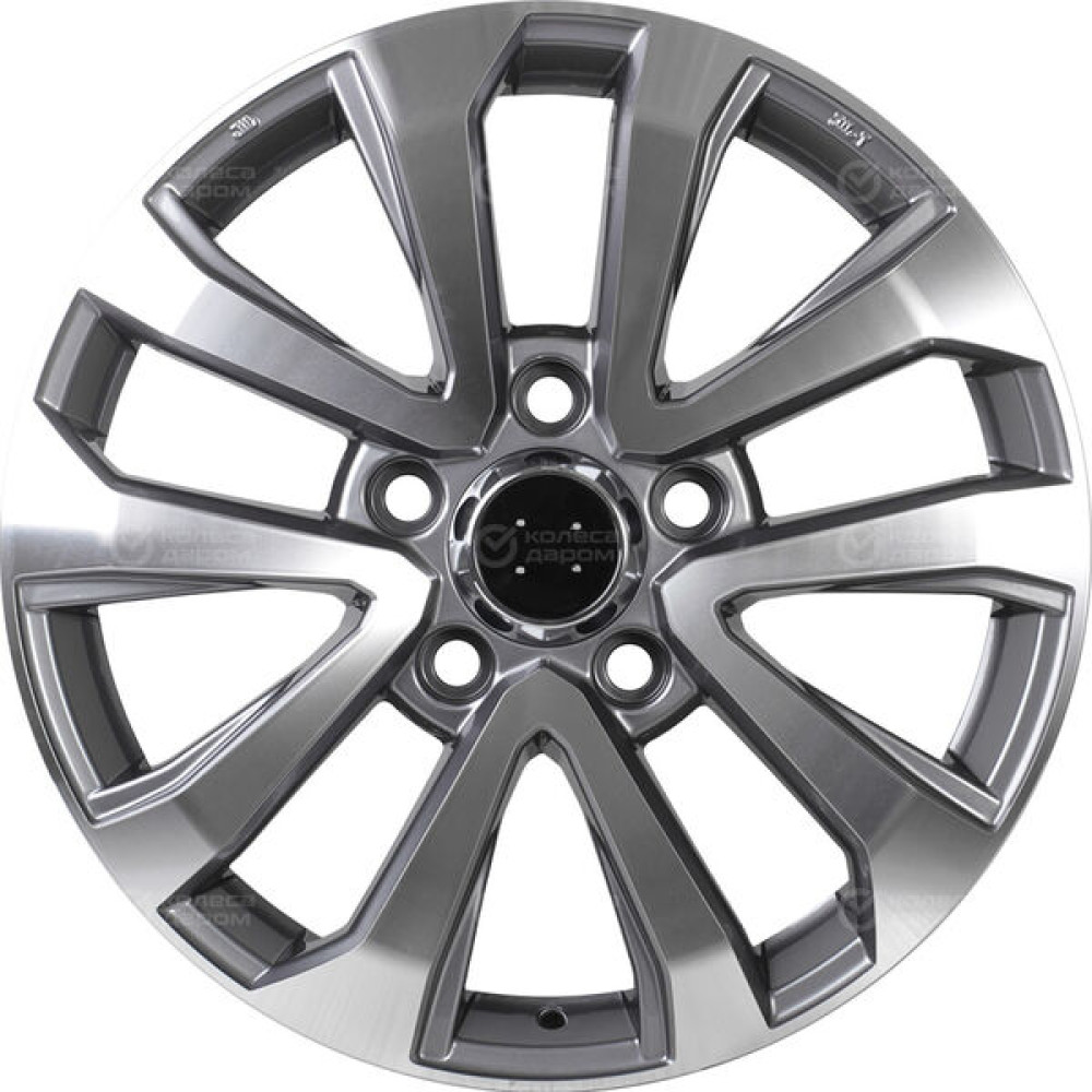 Колесный диск Replay TY236 8xR18 5x150 ET56 DIA110.1 насыщенный темно-серый полностью полированный