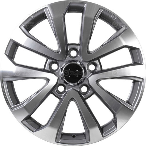 Колесный диск Replay TY236 8xR18 5x150 ET56 DIA110.1 насыщенный темно-серый полностью полированный