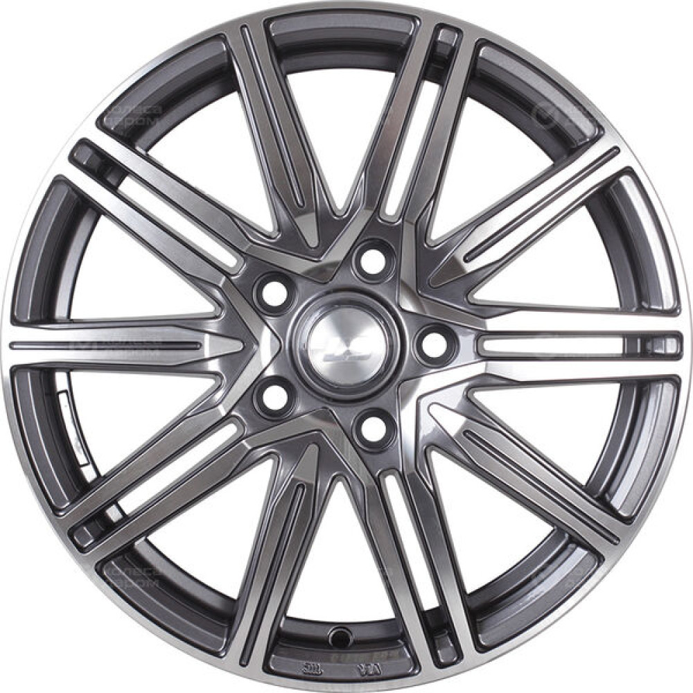 Колесный диск LS LS 773 6.5xR17 5x108 ET52.5 DIA63.3 насыщенный темно-серый полностью полированный