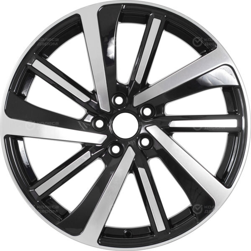 Колесный диск iFree Original КС1111 (ZV_18_Mokka) 7xR18 5x105 ET38 DIA56.6 черный глянцевый с полированными элементами лицевой поверхности