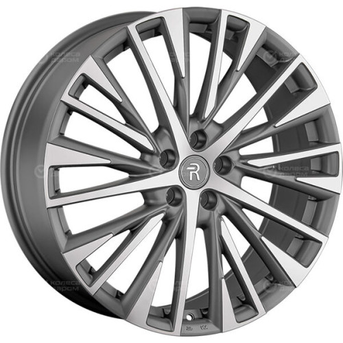 Колесный диск Replay LR112 8xR21 5x108 ET40 DIA63.3 темно-серый матовый ,частично полированный