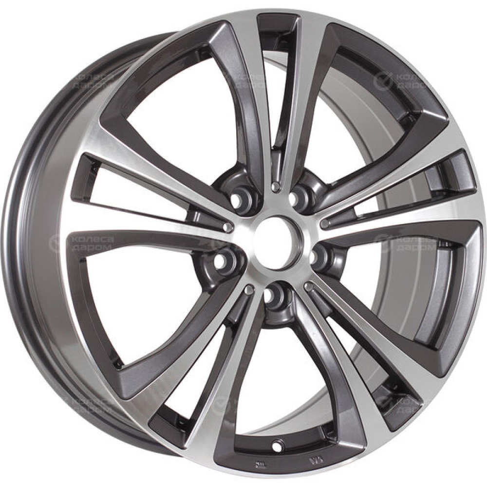 Колесный диск Replay HND318 7.5xR18 5x114.3 ET52.5 DIA67.1 насыщенный темно-серый полностью полированный