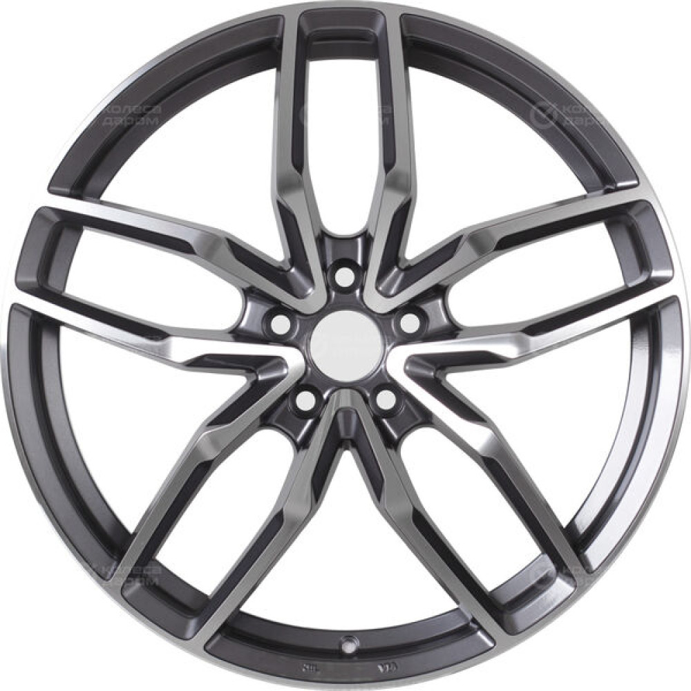 Колесный диск Replay A121 8.5xR19 5x112 ET28 DIA66.6 насыщенный темно-серый полностью полированный