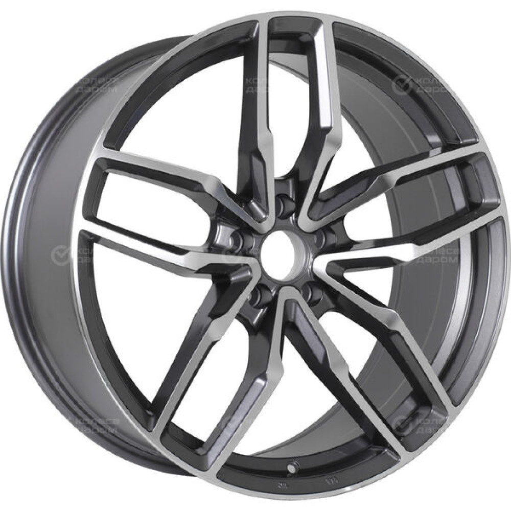 Колесный диск Replay V102 9xR20 5x108 ET38.5 DIA63.3 насыщенный темно-серый полностью полированный