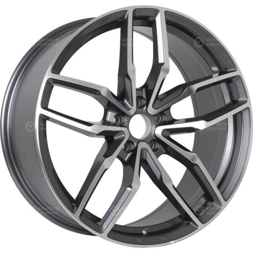 Колесный диск Replay V102 9xR20 5x108 ET38.5 DIA63.3 насыщенный темно-серый полностью полированный