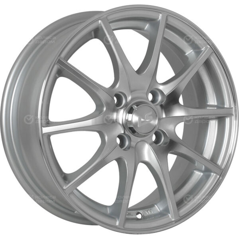 Колесный диск LS LS 536 6.5xR16 5x114.3 ET40 DIA73.1 серебристый полированный