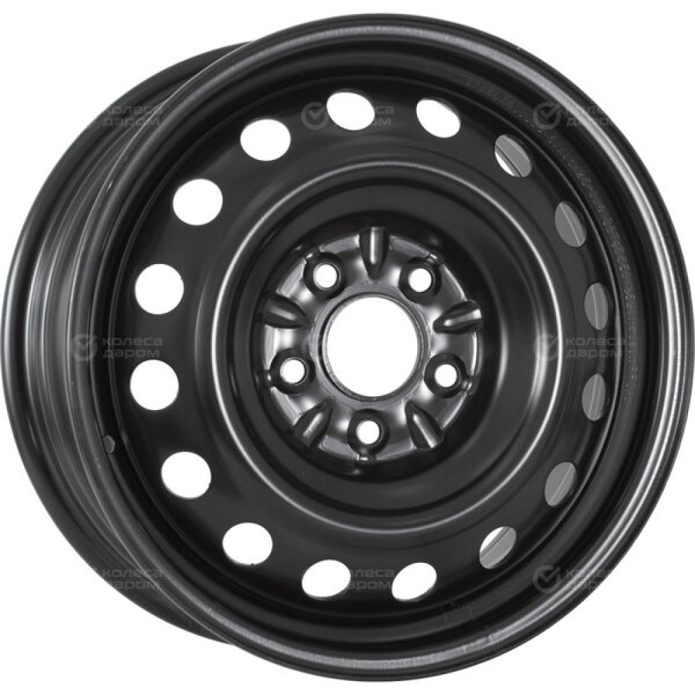 Колесный диск Trebl X40008 (коробка) TREBL 6.5xR16 5x114.3 ET45 DIA66.1 черный