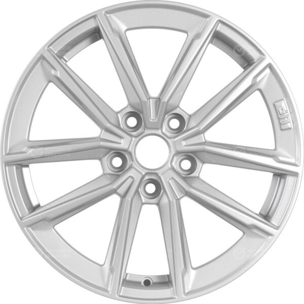 Колесный диск WUP Up104 6.5xR17 5x114.3 ET49 DIA67.1 глянцевый серебристый