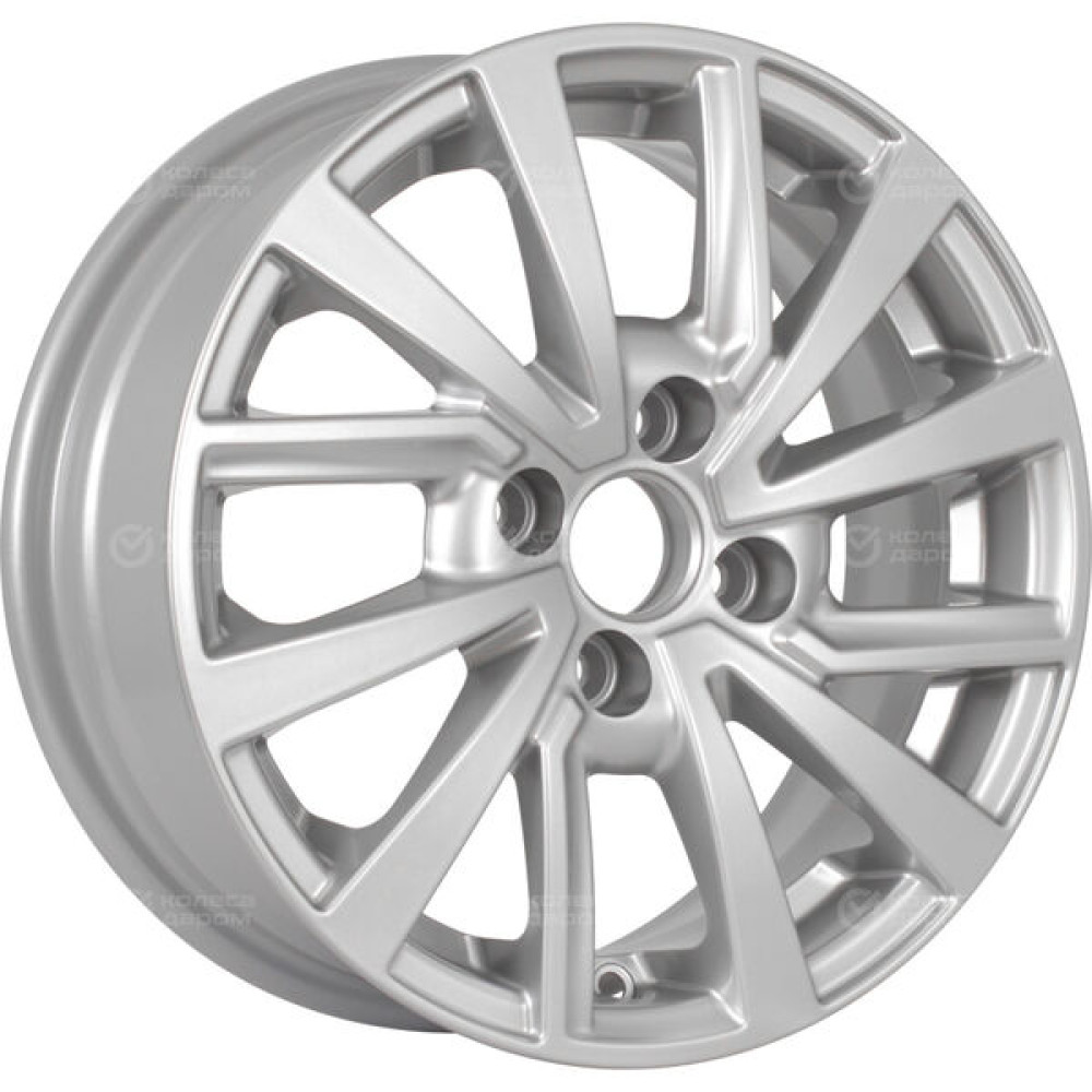Колесный диск KDW KD1430 5.5xR14 4x98 ET35 DIA58.5 серебристый