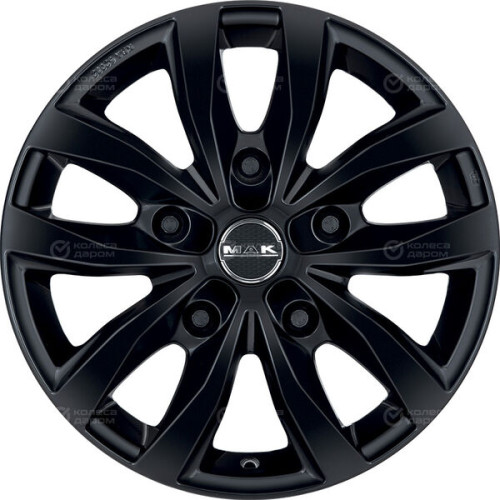 Колесный диск MAK Load 5 3 6.5xR15 5x160 ET58 DIA65.1 чёрный глянцевый