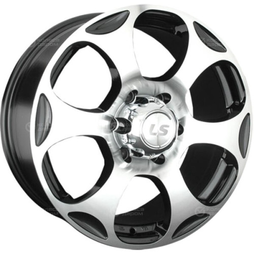 Колесный диск LS LS 310 8xR18 6x139.7 ET36 DIA100.1 черный полностью полированный