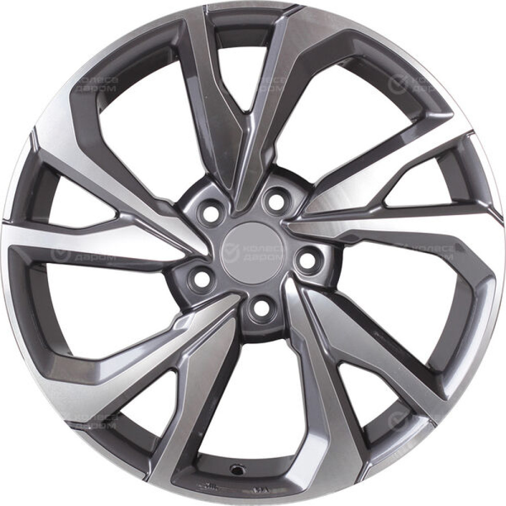 Колесный диск Replay HND319 7.5xR19 5x114.3 ET49.5 DIA67.1 насыщенный темно-серый полностью полированный