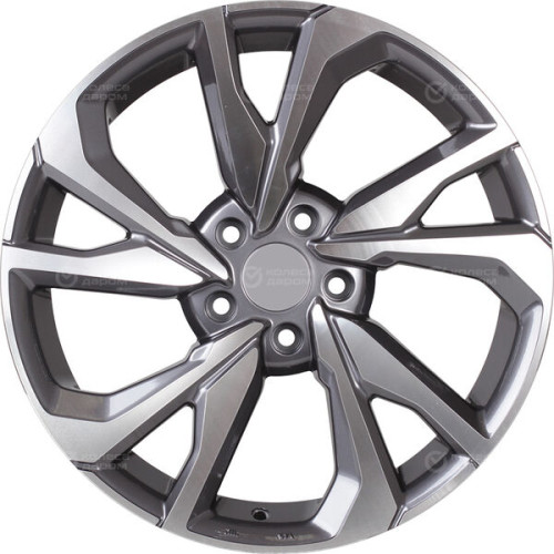 Колесный диск Replay HND319 7.5xR19 5x114.3 ET49.5 DIA67.1 насыщенный темно-серый полностью полированный