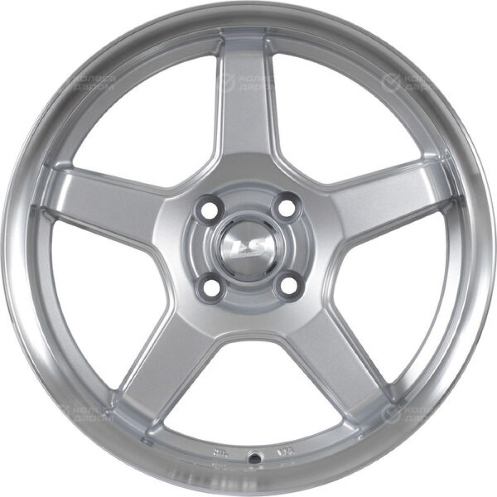 Колесный диск LS LS 816 7.5xR17 5x114.3 ET45 DIA73.1 глянцевый серебристый