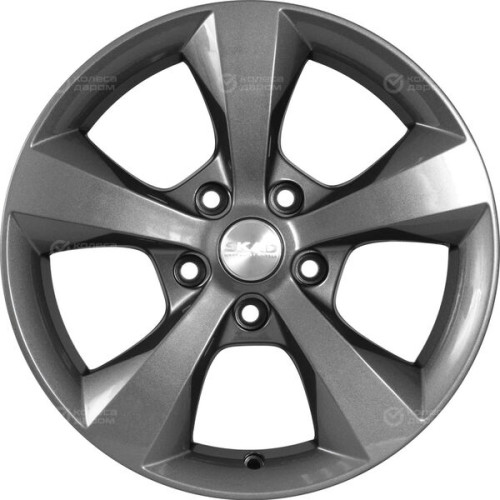 Колесный диск СКАД Кёльн 7xR16 5x108 ET50 DIA63.35 (уценка) темно-серый цвет с перламутровыми оттенками