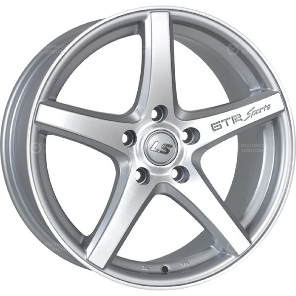 Колесный диск LS LS 540 7xR16 4x100 ET36 DIA60.1 серебристый полированный