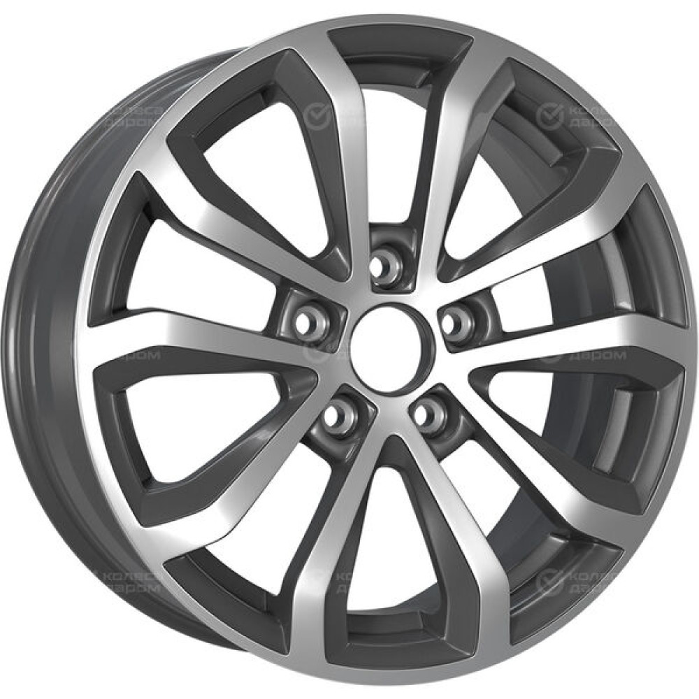 Колесный диск Replay VV173 7xR17 5x112 ET43 DIA57.1 насыщенный темно-серый полностью полированный