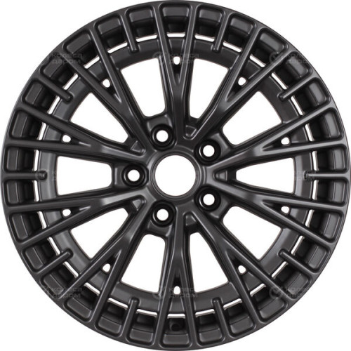 Колесный диск KDW KD1730 7xR17 5x114.3 ET48 DIA54.1 (уценка) черный матовый