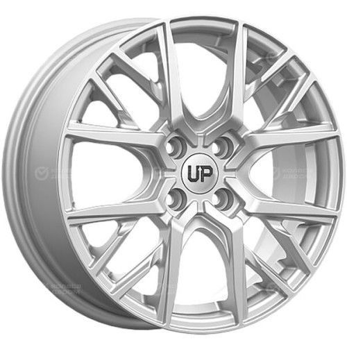 Колесный диск WUP Up124 6.5xR16 4x100 ET45 DIA67.1 глянцевый серебристый