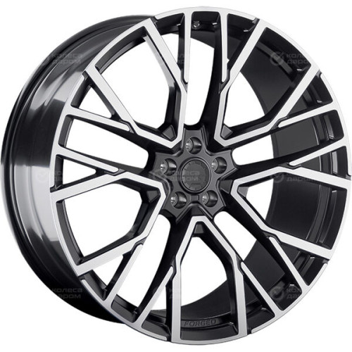 Колесный диск LS Forged LS FG07 11.5xR23 5x112 ET43 DIA66.6 черный матовый полностью полированный