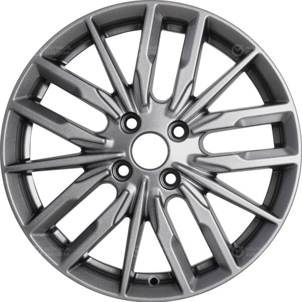 Колесный диск iFree Миконос 6xR16 4x100 ET45 DIA60.1 насыщенный тёмно-серебристый