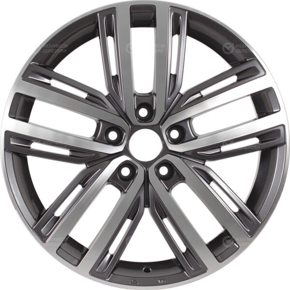 Колесный диск Replay LX131 7xR18 5x114.3 ET35 DIA60.1 насыщенный темно-серый полностью полированный