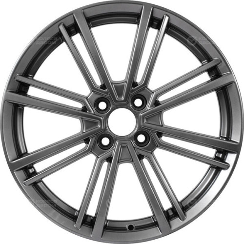 Колесный диск КиК Эрфурт 7xR17 4x100 ET37 DIA67.1 темно-серебристый