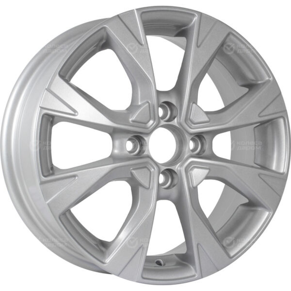 Колесный диск RST R045 6xR15 4x100 ET50 DIA60.1 глянцевый серебристый