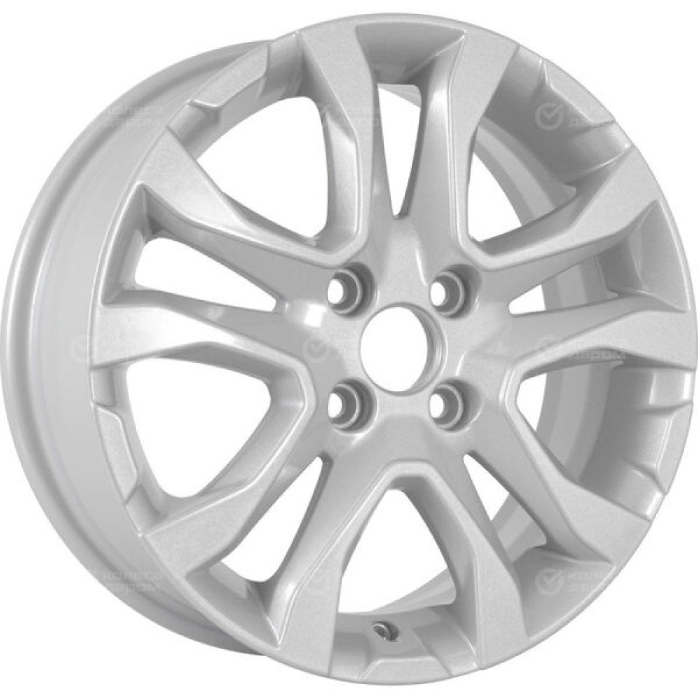 Колесный диск KHOMEN KHW1503 (Vesta) 6xR15 4x100 ET50 DIA60.1 серебристый