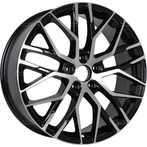 Колесный диск RST R019 7.5xR19 5x108 ET36 DIA65.1 глянцевый черный с полированной лицевой частью
