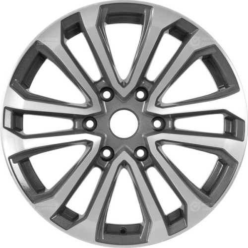 Колесный диск RST R058 7.5xR18 6x139.7 ET25 DIA106.1 серый с алмазной проточкой