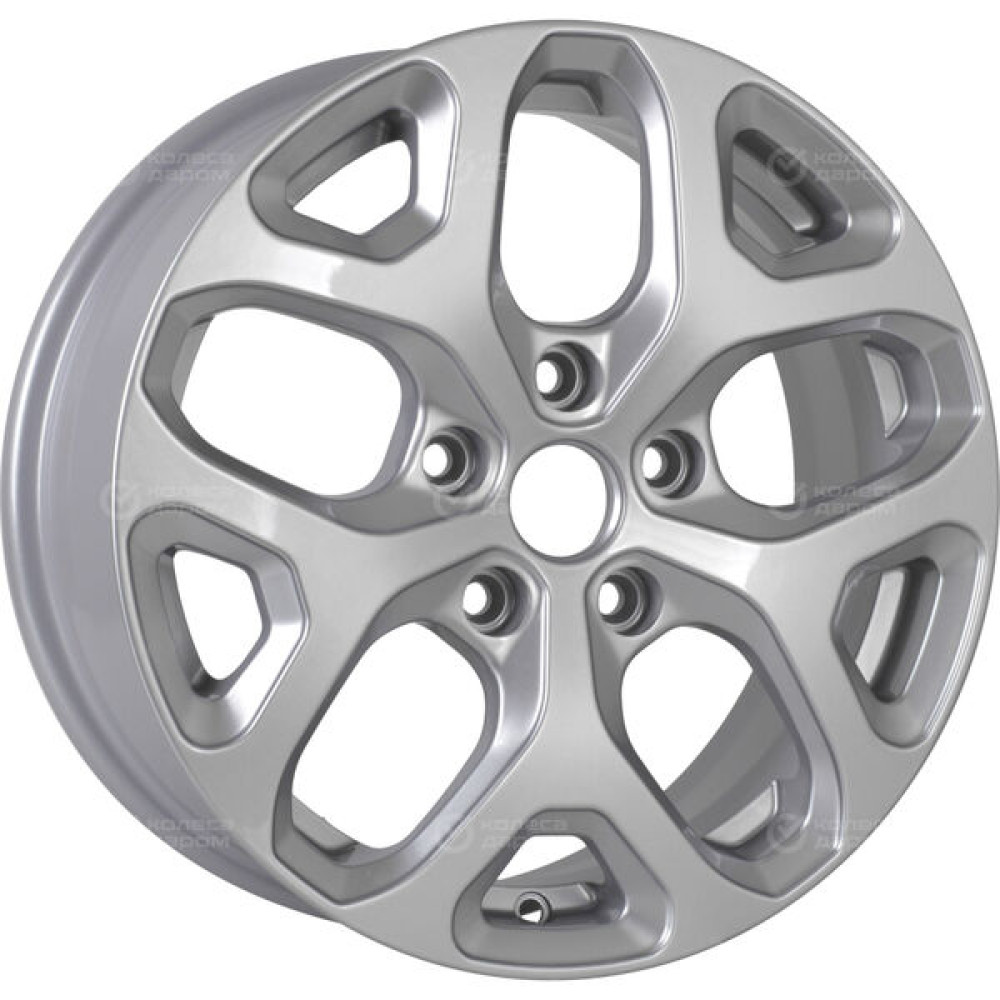 Колесный диск KDW KD1637 (ZV 16_Vesta) 6.5xR16 4x100 ET50 DIA60.1 серебристый