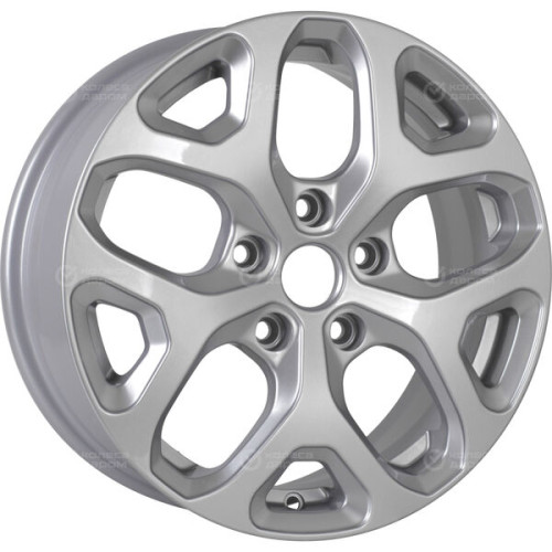 Колесный диск KDW KD1637 (ZV 16_Vesta) 6.5xR16 4x100 ET50 DIA60.1 серебристый