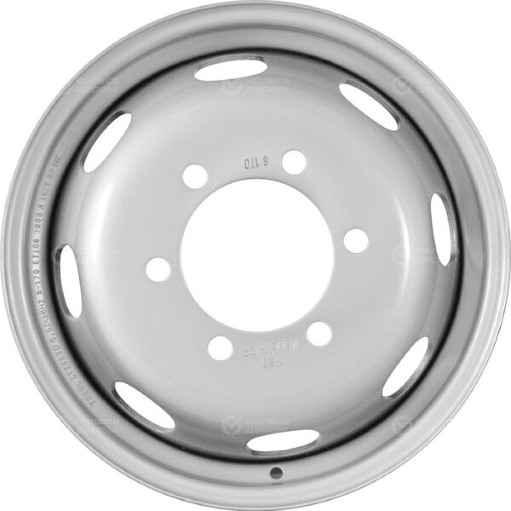 Колесный диск Trebl LT2889D_P 6.5xR16 6x170 ET106 DIA130.1 серебристый