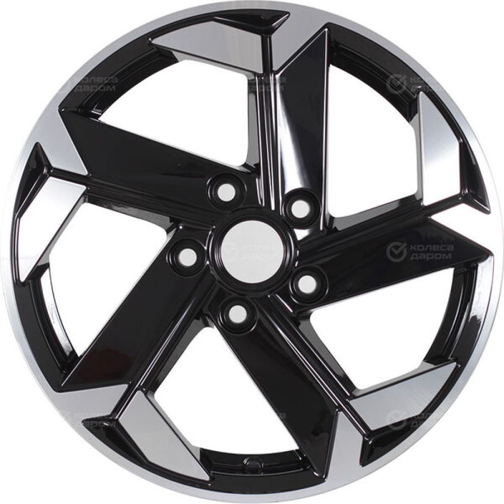 Колесный диск iFree Original КС979 (16_Creta SU) 6xR16 5x114.3 ET43 DIA67.1 черный глянцевый с полированными элементами лицевой поверхности